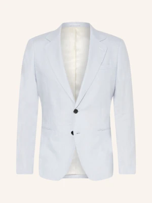 Reiss Marynarka Garniturowa Kin Slim Fit Z Lnu blau