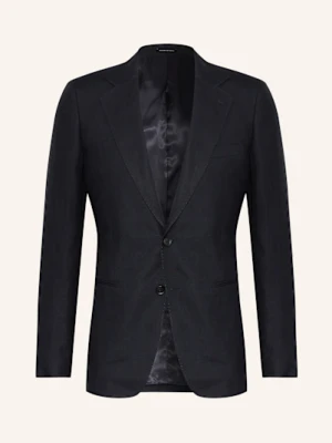 Reiss Marynarka Z Lnu Kin Slim Fit blau