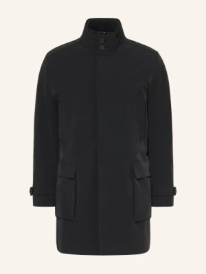 Reiss Parka Player Z Odpinanym Kołnierzem schwarz