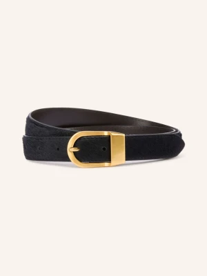 Reiss Pasek Skórzany Hazel Small schwarz