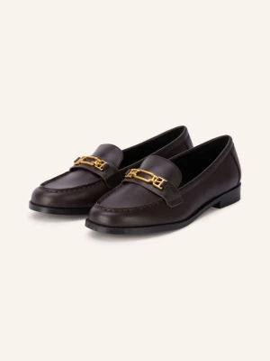 Reiss Penny Loafers Rita braun CIEMNOBRĄZOWY