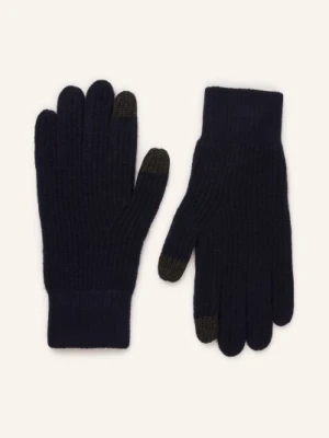 Reiss Rękawiczki Lawson Z Wełny Merynosowej blau
