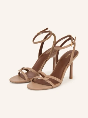 Reiss Sandały Na Obcasie Annabelle beige