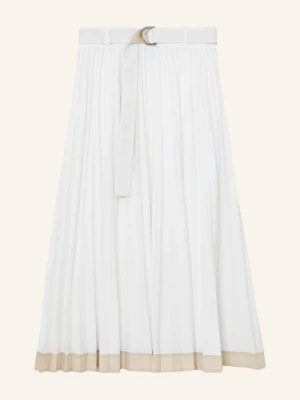 Reiss Spódnica Plisowana Allora weiss