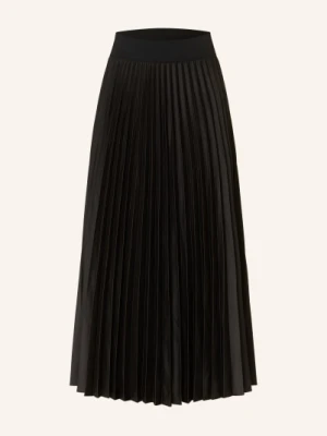 Reiss Spódnica Plisowana Seren schwarz