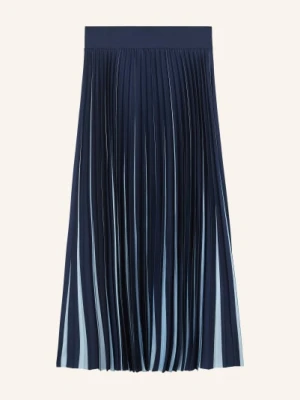 Reiss Spódnica Plisowana Serena blau