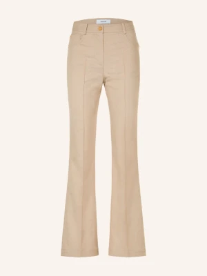 Reiss Spodnie Bootcut Sofia beige