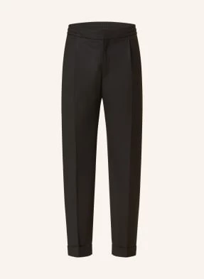 Reiss Spodnie Brighton Relaxed Fit schwarz