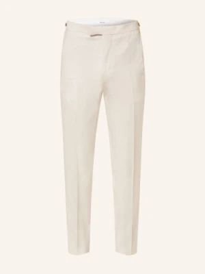 Reiss Spodnie Garniturowe Belmont Extra Slim Fit beige