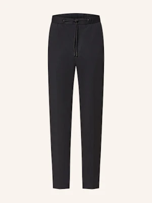 Reiss Spodnie Garniturowe Gerrard Tapered Fit Z Dżerseju blau