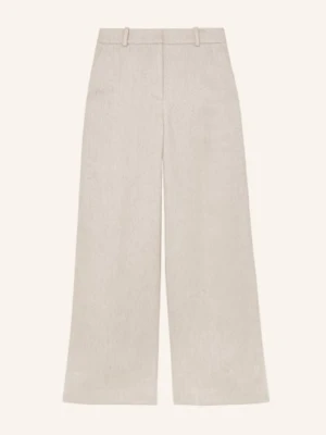Reiss Spodnie Marlene Nolah Z Lnu beige