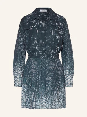 Reiss Sukienka Ali Z Plisami blau
