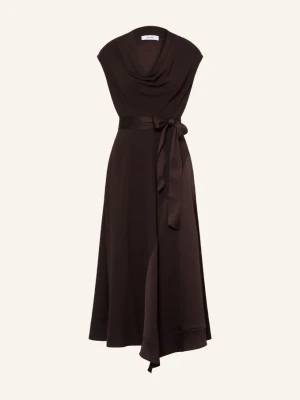 Reiss Sukienka Justine rot CIEMNOCZERWONY