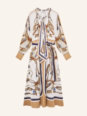 Reiss Sukienka Kopertowa Ellie Z Satyny weiss