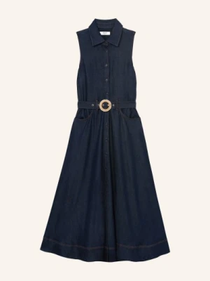 Reiss Sukienka Koszulowa Remi W Stylu Jeansowym blau