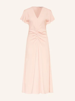 Reiss Sukienka Rowe Z Wolantami rosa