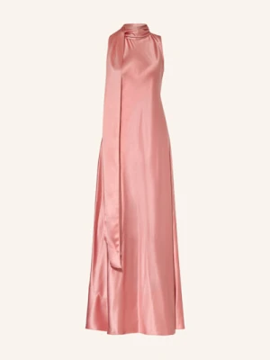 Reiss Sukienka Satynowa Fae pink
