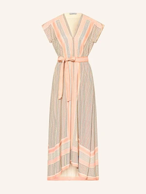 Reiss Sukienka Satynowa Gina braun