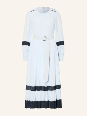 Reiss Sukienka Tori Z Plisami blau