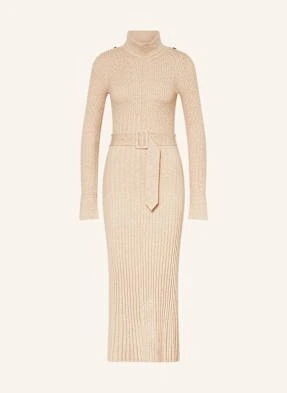 Reiss Sukienka Z Dzianiny beige