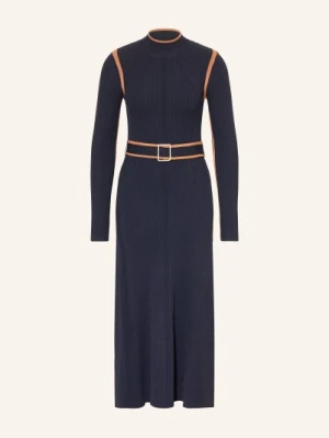 Reiss Sukienka Z Dzianiny Ella blau