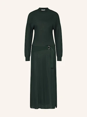 Reiss Sukienka Z Dzianiny gruen