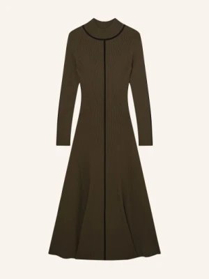 Reiss Sukienka Z Dzianiny Polly gruen