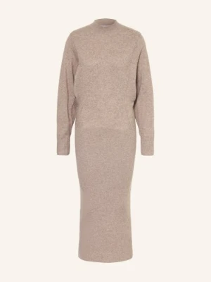 Reiss Sukienka Z Dzianiny Suni beige