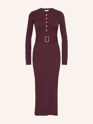Reiss Sukienka Z Dzianiny Willow rot