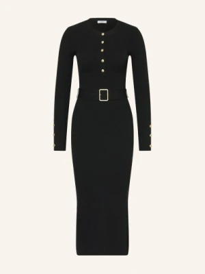 Reiss Sukienka Z Dzianiny Willow schwarz