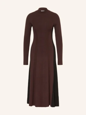 Reiss Sukienka Z Dzianiny Zaya rot
