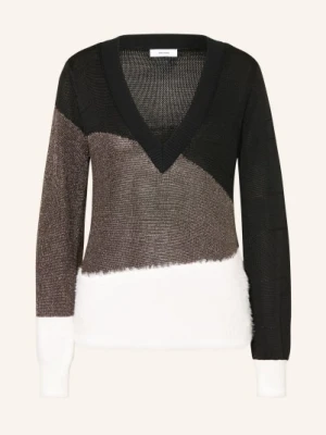 Reiss Sweter Harley schwarz