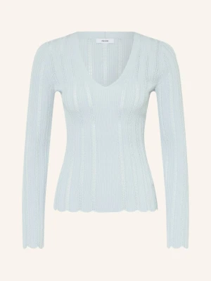 Reiss Sweter Loui blau JASNONIEBIESKI