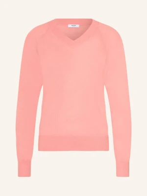 Reiss Sweter Paris Z Wełny Merynosowej rosa JASNOCZERWONY