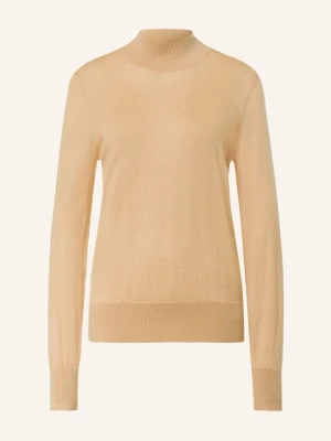Reiss Sweter Rina Z Wełny Merynosowej braun CAMELOWY