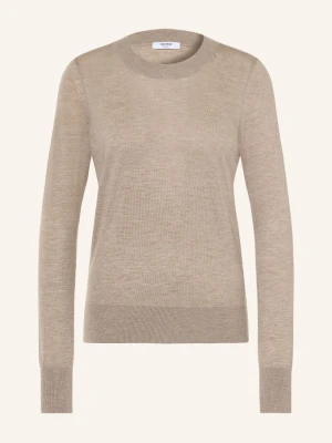 Reiss Sweter Sadie Z Wełny Merynosowej beige