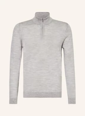 Reiss Sweter Typu Troyer Blackhall grau