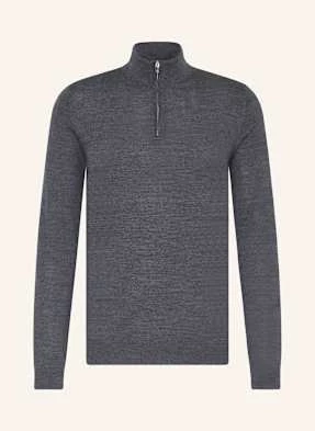 Reiss Sweter Typu Troyer Blackhall grau