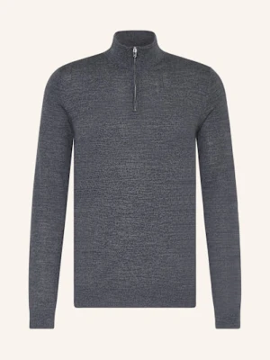 Reiss Sweter Typu Troyer Blackhall grau
