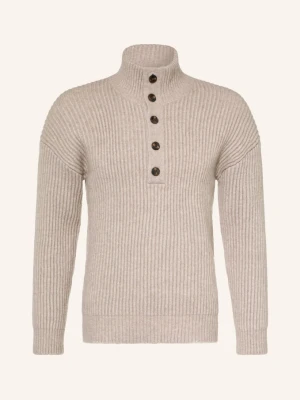 Reiss Sweter Typu Troyer Epping beige