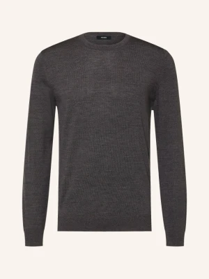 Reiss Sweter Wessex braun SZARY