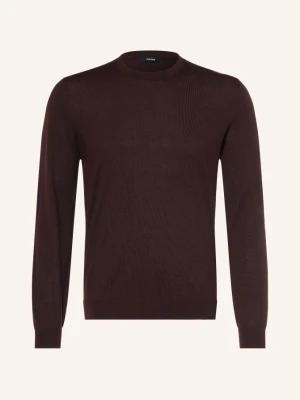 Reiss Sweter Wessex rot CIEMNOCZERWONY