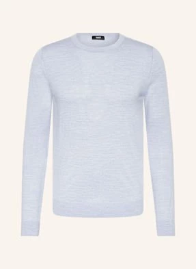 Reiss Sweter Wessex Z Wełny Merino blau