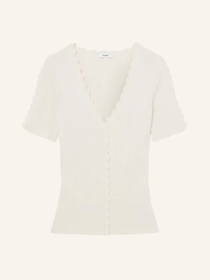 Reiss Sweter Z Dzianiny Marcy beige