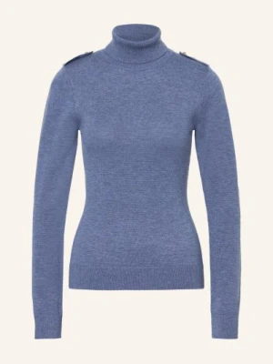 Reiss Sweter Z Golfem Corrine blau