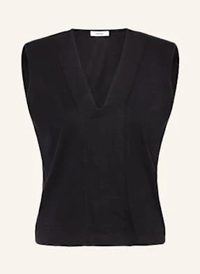 Reiss Top Boxy schwarz