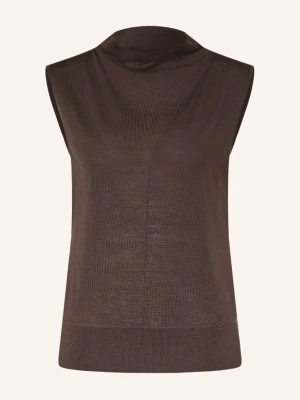Reiss Top Honey braun CIEMNOBRĄZOWY