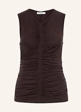 Reiss Top Imogen braun