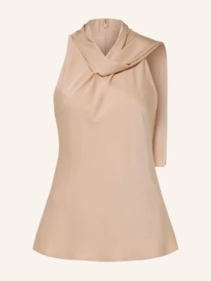 Reiss Top Koszulowy Taylor beige