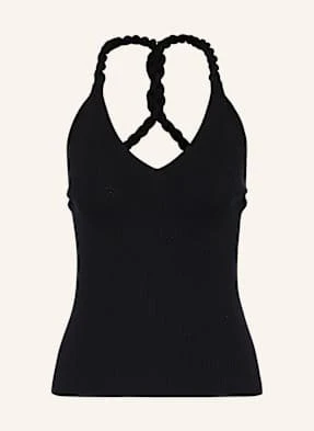 Reiss Top Lauren schwarz